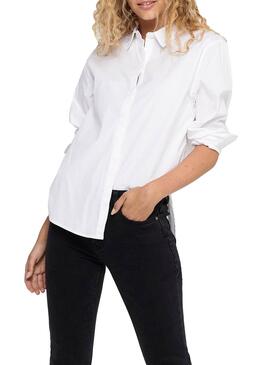 Camisa Only Betty Branco para Mulher