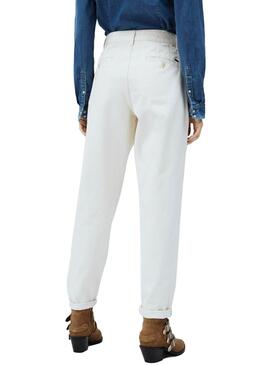 Jeans Pepe Jeans Ivy Beige para Mulher