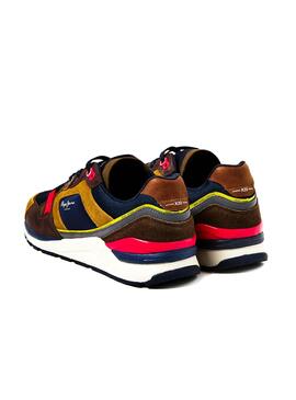 Sapatilhas Pepe Jeans X20 Runner Marron para Hombr