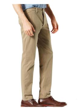 Dockers Flex Tapered Calças caqui para homem