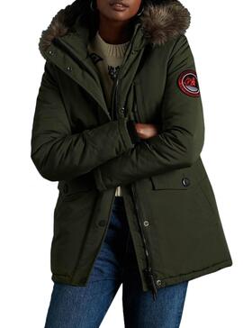 Parka Superdry Everest Verde para Mulher