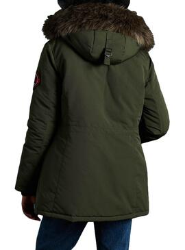 Parka Superdry Everest Verde para Mulher