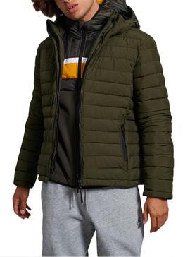 Casaca Superdry Acolchoamento Fuji Verde para Homem