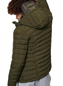 Casaca Superdry Acolchoamento Fuji Verde para Homem