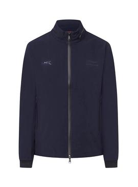 Casaca Hackett Aston Martin Softshell Azul Marinho