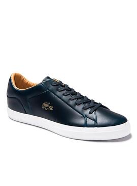 Sapatilhas Lacoste Lerond Azul Marinho para Homem