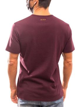 T-Shirt Klout Organic Premium Granada para Homem