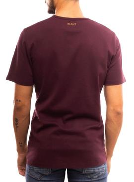T-Shirt Klout Organic Premium Granada para Homem