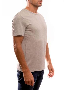 T-Shirt Klout Organic Premium Cinza para Homem