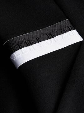 Vestido Calvin Klein Zip Monochrome  Preto Mulher