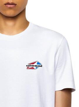 T-Shirt Diesel K36 Branco para Homem