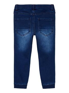 Jeans  Name It Bob Azul Marinho para Menino