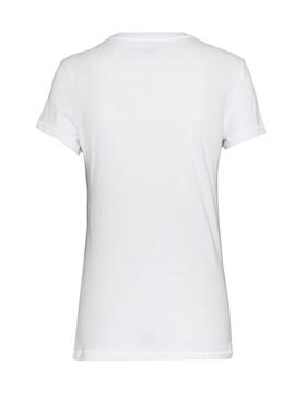T-Shirt Only Ellie Branco para Mulher