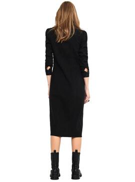 Vestido Only Mette Preto para Mulher