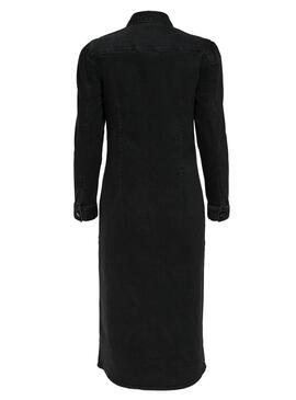 Vestido Only Mette Preto para Mulher