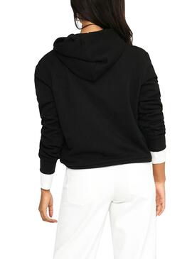 Sweat Only Bloom Preto para Mulher