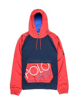 Sweat Polo Ralph Lauren Hybrid Vermelho Homem