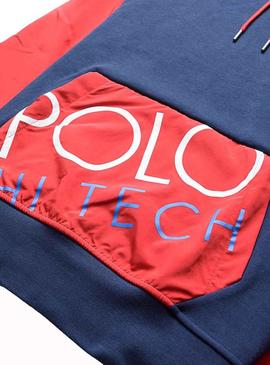 Sweat Polo Ralph Lauren Hybrid Vermelho Homem