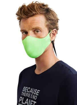 Máscara Safety Ecoalf Verde para Homem e Mulher