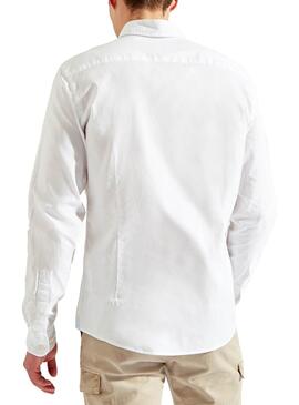 Camisa Hackett HKT Oxford Branco para Homem