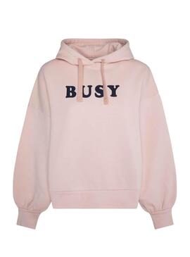 Sweat Pepe Jeans Greta Rosa para Mulher