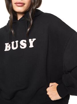 Sweat Pepe Jeans Greta Preto para Mulher