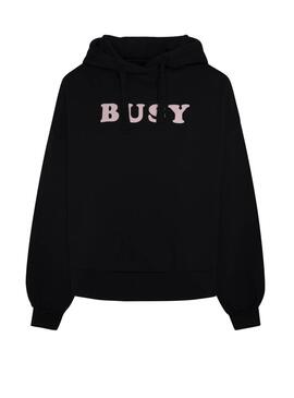 Sweat Pepe Jeans Greta Preto para Mulher