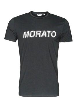 T-Shirt Antony Morato Slim Fit Suave Preto Homem