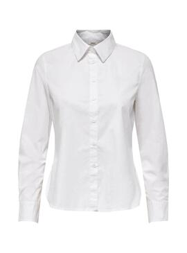 Camisa Only Betty Branco para Mulher