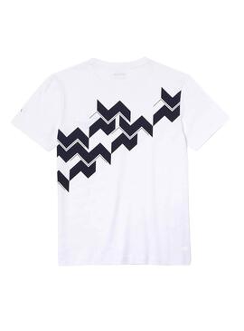 T-Shirt Lacoste Novak Djokovic Branco para Homem