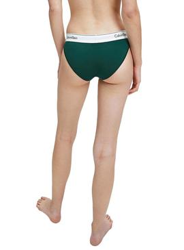 Calcinha Calvin Klein Bikini Verde para Mulher