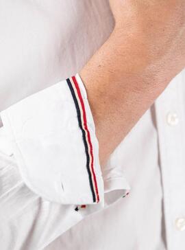 Camisa El Ganso Pin Point Branco para Homem