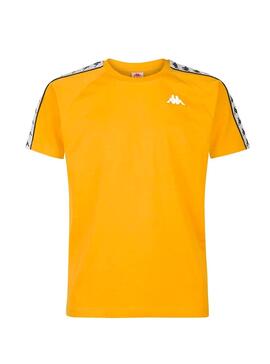 T-Shirt Kappa Coen Amarelo para Homem