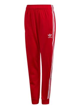 Pantalon Adidas Track Vermelho para Menino y Menina