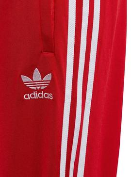 Pantalon Adidas Track Vermelho para Menino y Menina