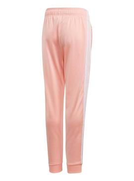 Pantalon Adidas Track Rosa para Menina