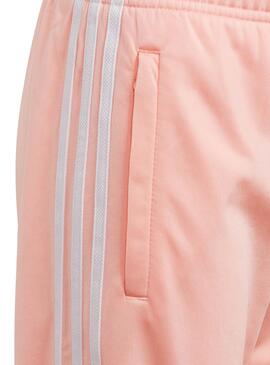 Pantalon Adidas Track Rosa para Menina