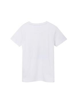 T-Shirt Mayoral City Branco para Menino