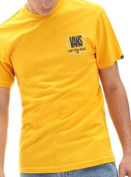 T-Shirt Vans Frequency SS Amarelo para Homem