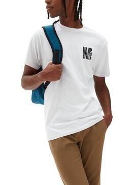T-Shirt Vans Reflect Ss Branco para Homem