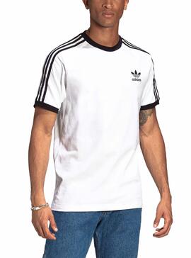 T-Shirt Adidas 3 Stripes Branco para Homem
