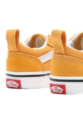 Sapatilhas Vans Old Skool Amarelo Menino e Menina