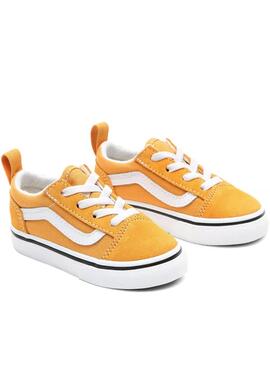 Sapatilhas Vans Old Skool Amarelo Menino e Menina