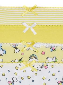 Conjunto de 4 Resumos Mayoral Amarelo para Menina