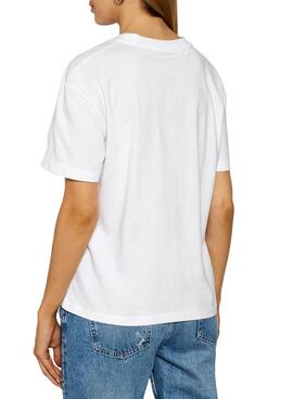 T-Shirt Pepe Jeans Eva Branco para Mulher