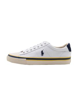 Sapatilhas Polo Ralph Lauren Lona Branco Homem