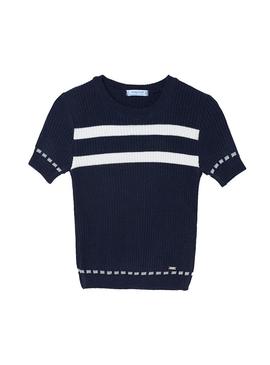 Camisola Mayoral Canal Azul Marinho para Menina