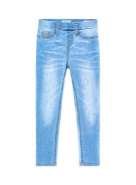 Calças Mayoral Jeans Basic Ecofriends Azul Menina