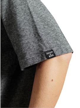T-Shirt Superdry Narrativa militar Cinza Mulher