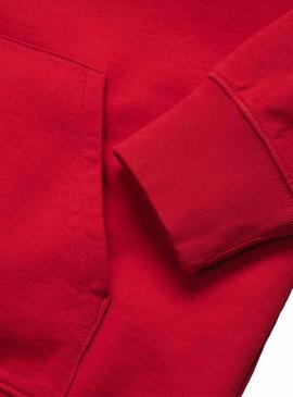 Sweat Carhartt College com capuz Vermelho homem